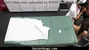 i'm the shy gymnast patient fucking doctor to pass drug test