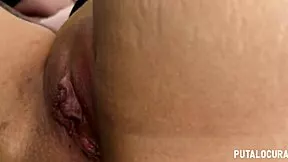 Sofia's curvy throat beckons deeply