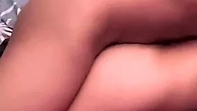 petite tanned mexican milf bent over doggystyle homemade pov