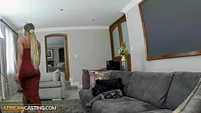 damn this small tits ebony babe sucks my monster cock then rides reverse cowgirl