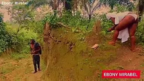 Herbalist babe heads forest for herbs ends up bent over fucked by ebony lover 😏🌿🍑