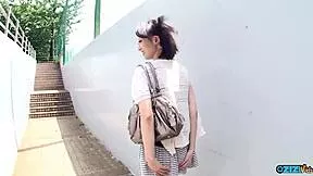 did you see asian chick suck cock in van then shower?