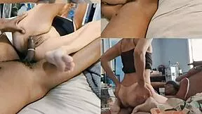 Hot PAWG Milf Rides Doctor's Massive BBC in Hardcore Interracial Cowgirl with Intense Orgasm and Foot Play