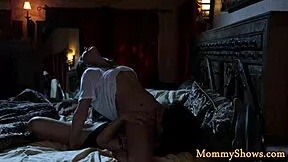 Stepmom Fingers And Licks Horny Teen Babe To Ecstasy