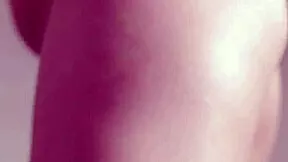 Indo Girl's Super Fat Ass Tries New Satin Lingerie While Oiled Fingers Tease Her Huge Tits and Pussy