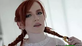 Redhead Teen Bent Over Doggystyle Outdoor Missionary Natural Tits Small Tits Pussy Fun