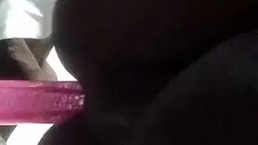 wanna see this sexy ebony shemale take it deep in her ass?