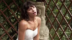 he cums on my wedding dress before the ceremony?