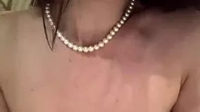 i love jerking off all over my neighbor's huge milky natural tits