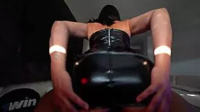 Bestie sees my juicy latina ass in tight dress, fucks me screaming hard.