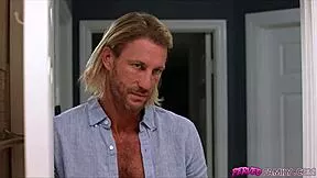 stepdad fucks young girl harder she begs for monster cock