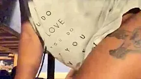 ebony milf strips teases deepthroats big black cock preview