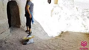 WOW TEENS GIVE FIRST DOUBLE BLOWJOB OUTDOOR THEN SWALLOW CUM TWICE AT HOME - CRAZY FFM!