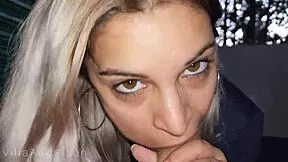 STARTED AS BALCONY BLOWJOB NEIGHBOR CAUGHT US OILED COWGIRL ANAL CREAMPIE SURPRISE!