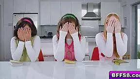 wow harper red naudi nala ozzy sparx nerds sharing lucky guy's hard cock