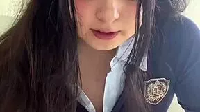 this shy schoolgirl of-lyssanx needs a good fuck 😈🍑🔥 she's begging for it