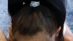 Petite Candie Cross Overwhelmed by Face Fucking Desire