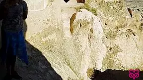 WOW TEENS GIVE FIRST DOUBLE BLOWJOB OUTDOOR THEN SWALLOW CUM TWICE AT HOME - CRAZY FFM!