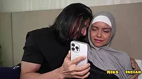 Big tits hijabi muslim sucks monster cock ass pussy pounded!