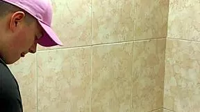 hot students caught banging in school bathroom!