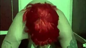 shy bisexual sissy makeup on deepthroats dildo ass to mouth anal insertion homemade 😈🍑💦