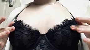 this busty big ass british babe with perfect body asks if you wanna play with her curves