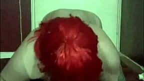 shy bisexual sissy makeup on deepthroats dildo ass to mouth anal insertion homemade 😈🍑💦