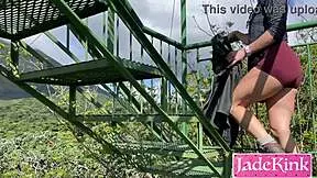 kinky couple's wild rough play moments caught in steamy clips