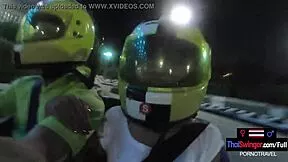 whoa big ass thai gf drops homemade vid post go-karting fun with bf! 🍑🎥