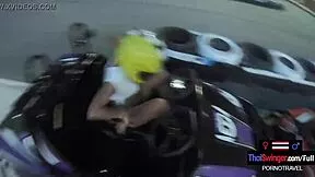 whoa big ass thai gf drops homemade vid post go-karting fun with bf! 🍑🎥