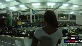whoa big ass thai gf drops homemade vid post go-karting fun with bf! 🍑🎥