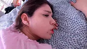 stepdaughter trades iphone dreams for stepdad's thick creampie in her tight pussy