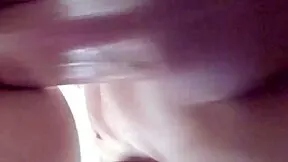Hot athletic girl's shaved pussy and tight ass get dildoed fingered and fucked hard missionary style!