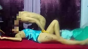 devouring this huge ass latina's juicy curves in bed feels so damn good