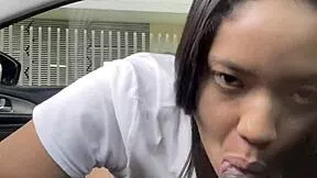 that's how we pay uber with my boss deepthroating his bbc in the car!