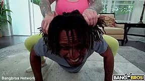 blonde creampie workout pounding! 💦 deepthroat doggy creampie action 🔥