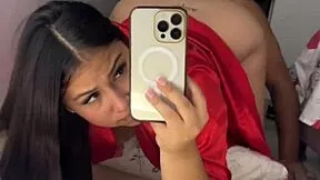 mi novia tímida se vuelve puta total en san valentín con culo grande y tetas