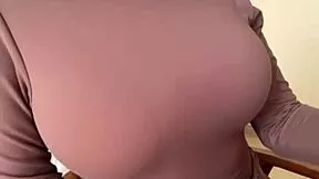 Check out neighbor milf's huge bouncy tits nearby