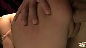 Jenny Hendrix WAS ON HER KNEES getting DOGGYSTYLE deepthroat and cum