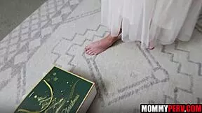 What If Stepmom's Christmas Gift Was Young Cock Ride?
