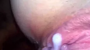 Young Hottie Gets Quick Creampie Filling In Tight Pussy