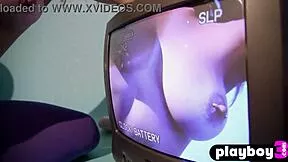 Big Ass Brunette Teen Aubrey Destremps Exposes Perfect Tits Naked