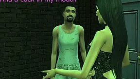 Skinny Emily Willis roughly assfucked by homeless big cock in shelter parody