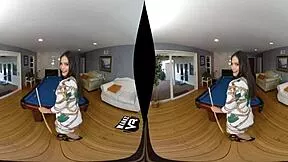 Violet Starr's drunken VR wank frenzy explodes