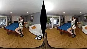 Violet Starr's drunken VR wank frenzy explodes