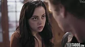 Horny MILF Reporter Gags on Celebrity's Monster Cock in Deepthroat Domination!