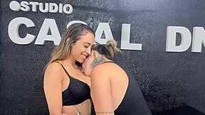 I'm straight but my girl secretly lesbian ate my pussy - I came hard in her mouth!