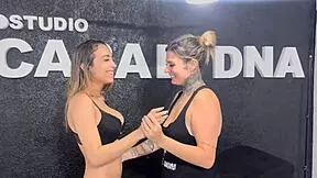 I'm straight but my girl secretly lesbian ate my pussy - I came hard in her mouth!