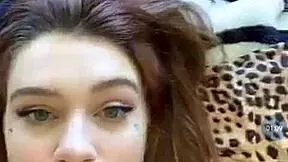 Why does this big tits webcam slut love going topless and shaking her huge ass?