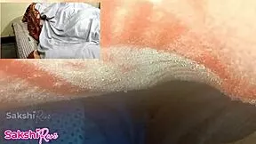 desi stepson sneaks into stepmom's bedroom at night and fucks her tight hairy pussy doggystyle